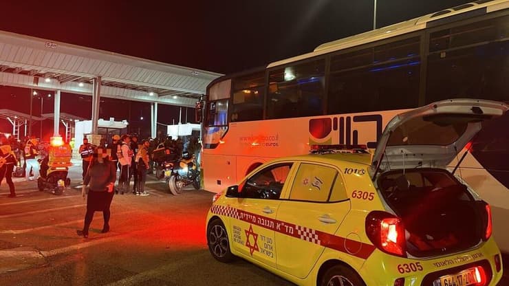 צילום: תיעוד מבצעי מד״א חשד לירי בירושלים