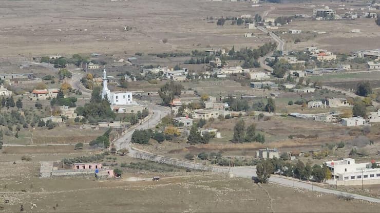 צה"ל בכיבוש מרחבים באיזור החיץ שמעבר לגבול עם סוריה