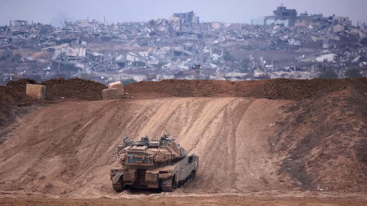 כוחות צה"ל ליד גבול רצועת עזה
