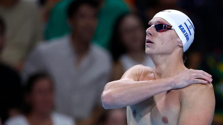 השחיין הישראלי מרטין קרטאבי