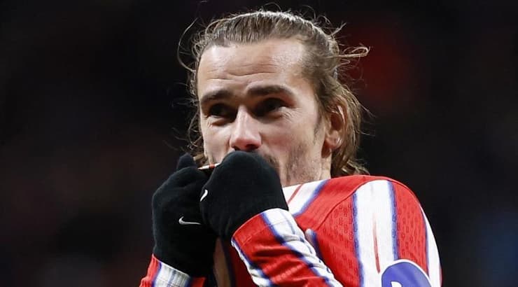 אנטואן גריזמן חוגג (רויטרס) אנטואן גריזמן חוגג