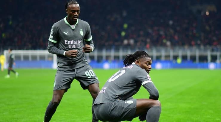 רפאל ליאאו חוגג בסטייל (רויטרס) רפאל ליאאו חוגג בסטייל