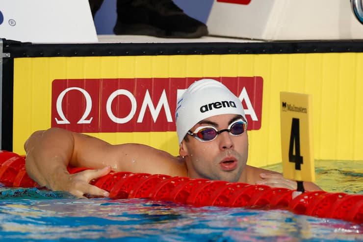 השחיין הישראלי כריס פיצ'וגין