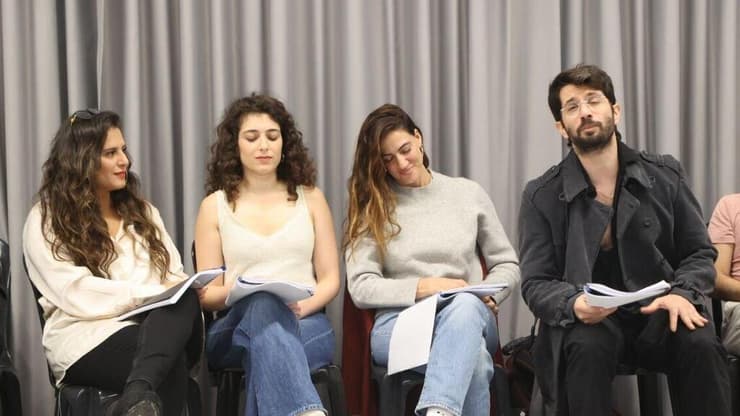 רן דנקר, רונה לי שמעון, רוני דלומי ומירי מסיקה (צילום: מוטי קמחי) רן דנקר רונה לי שמעון רוני דלומי מירי מסיקה