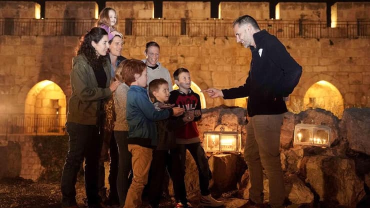 חנוכה במוזיאון מגדל דוד