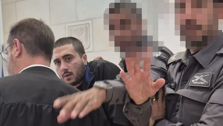 נחמן חורי הרוצח של גיא תימור ז" ל רוכב האופניים בבית המשפט