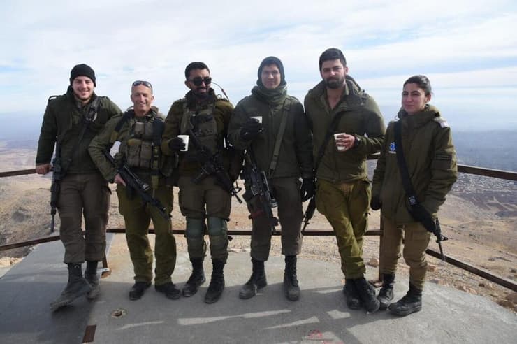 סיור עם דו"צ במצפה השלגים וריאיון עם מ״פ שריון מגדוד 74, חטיבה 188