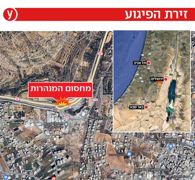 זירת הפיגוע