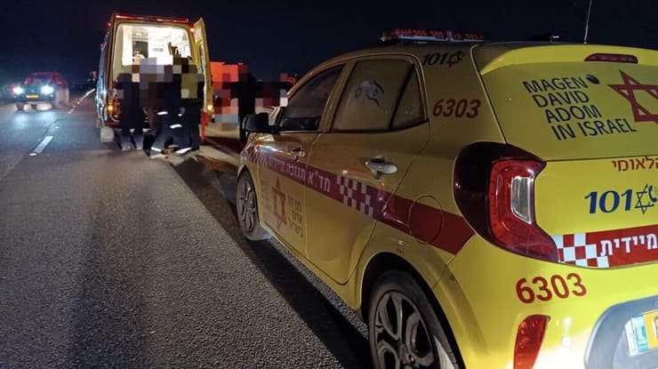 תאונה בכביש 653 ליד גבעת שדה