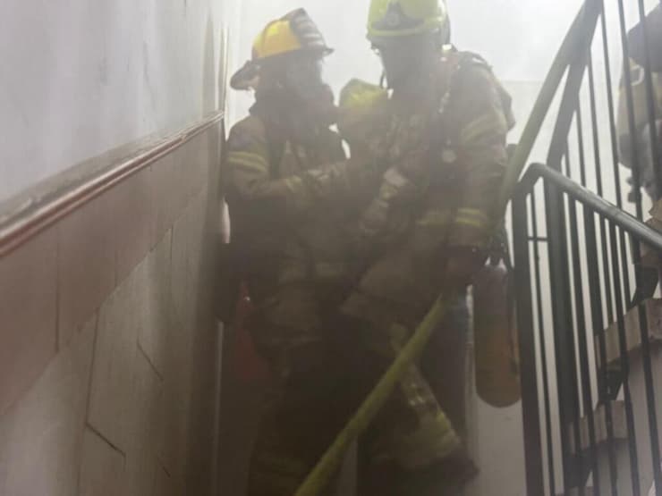 שריפה בפרדס חנה