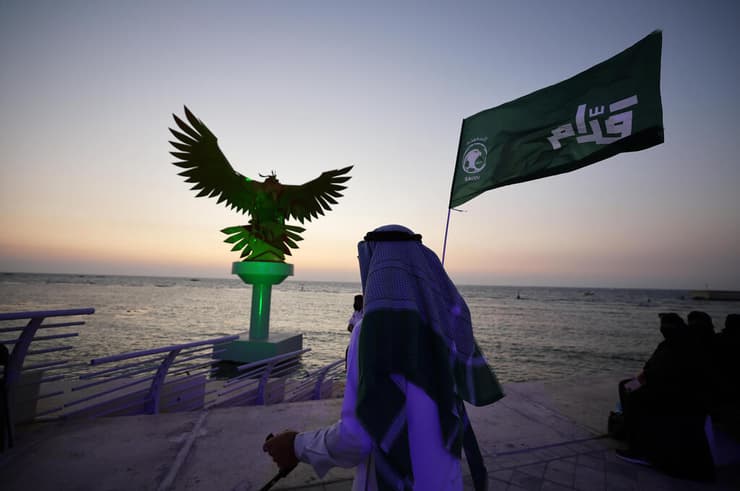 בחירה שהיא גם מסע יח"צ לתיאוקרטיה הסעודית (צילום: Mahmoud Khaled/Getty Images) סעודיה נבחרה לארח את המונדיאל