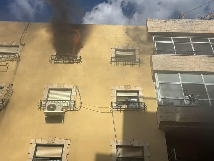 שריפה בפרדס חנה