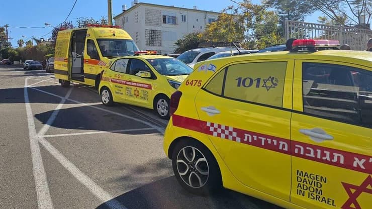 זירת הירי בחיפה