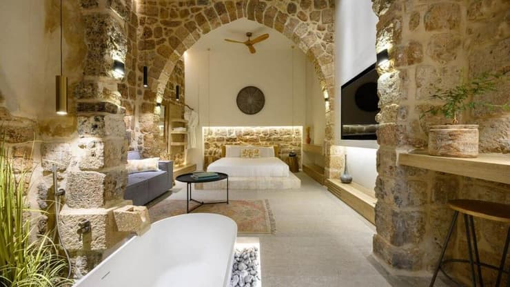 עכותיקה בעכו (צילום: איה בן עזרי ) מלון בוטיק עכותיקה בעכו