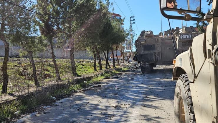 הגזרה המזרחית מאל חיאם עד מיס אל ג'בל