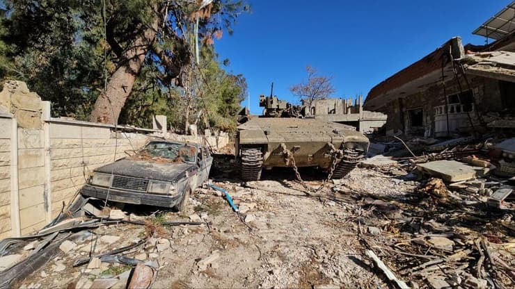 הגזרה המזרחית מאל חיאם עד מיס אל ג'בל