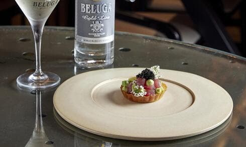 טארטלט טונה אדומה וקוויאר