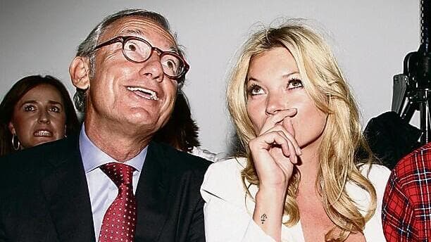 יצחק אנדיק ז"ל, עם קייט מוס