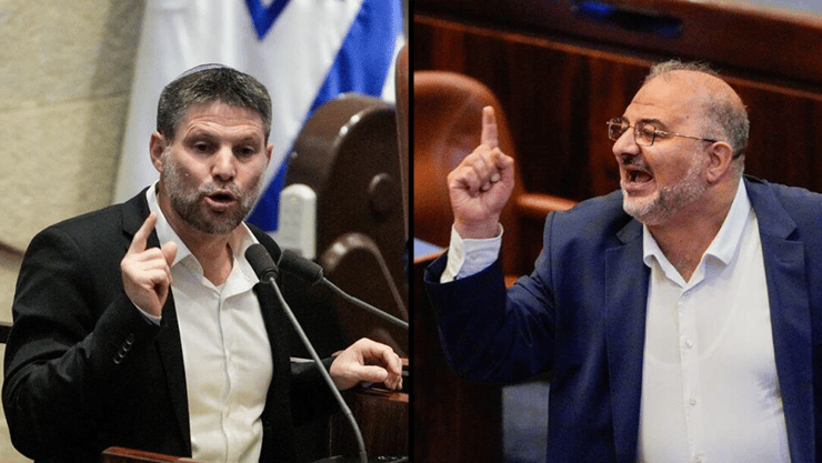 חבר הכסנת מנסור עבאס במליאת הכנסת