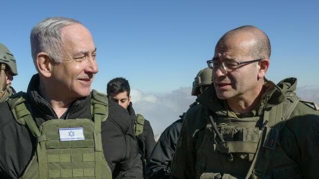 ראש הממשלה בנימין נתניהו ערך  חיתוך-מצב בשיא החרמון, יחד עם שר הביטחון ישראל כ״ץ, הרמטכ״ל רא״ל הרצי הלוי, מפקד פיקוד צפון אלוף אורי גורדין וראש השב״כ רונן בר