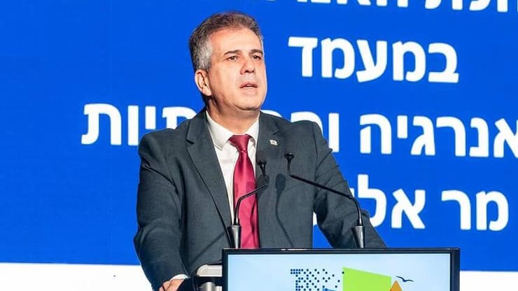 שר האנרגיה אלי כהן בועידת המפרץ הבינלאומית לאזוריות 2024 ב חיפה