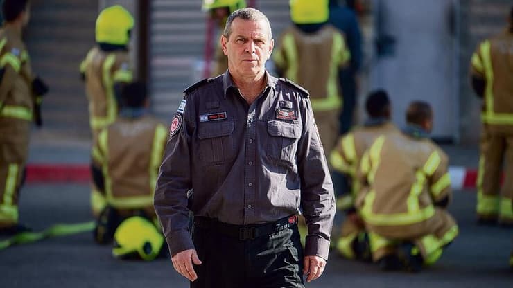 רב-טפסר אייל כספי. ''אני שמח שהצבא השתכנע לצרף אותנו ככוח חיוני וחשוב'' (צילום: קובי ריכטר, דוברות כבאות והצלה לישראל) רב-טפסר אייל כספי