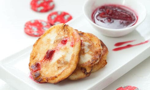 לביבות גבינה עם צימוקים