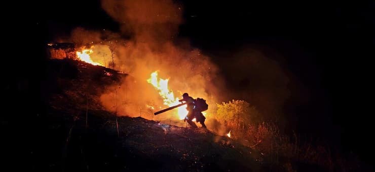 שריפות בגולן ובגליל העליון בעקבות מלחמת "חרבות ברזל"