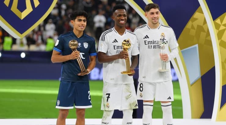 ויניסיוס, פדריקו ואלורדה ואליאס מונטיאל (רויטרס) ויניסיוס, פדריקו ואלורדה ואליאס מונטיאל