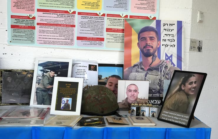 פינת הזיכרון לזכרו של רס"ן ג'לאא אבראהים ז"ל בבית הספר שבנוף הגליל