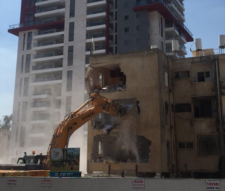 פרויקט בינוי פינוי בינוי של אזורים ביהוד מונוסון (צילום: עמי לאור) פרויקט בינוי פינוי בינוי של אזורים ביהוד מונוסון