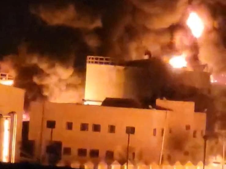 תקיפות צה"ל בתימן (צילום: Social Media/via REUTERS) תקיפות צה"ל בתימן