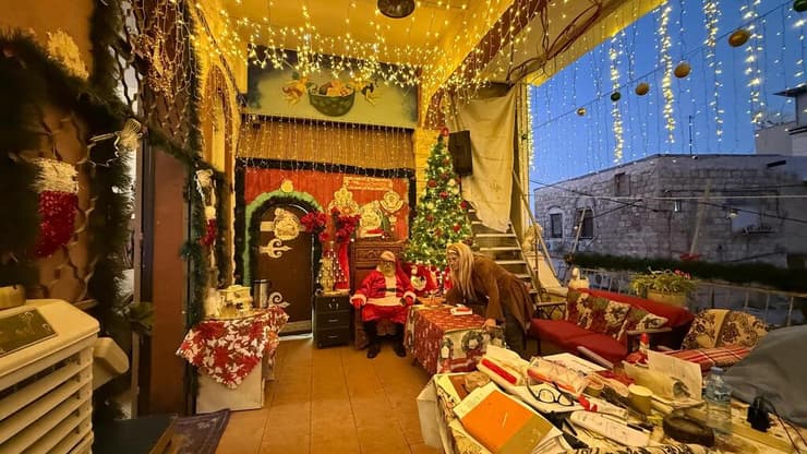 צילום: ספיר גורדו סנטה קלאוס בחיפה