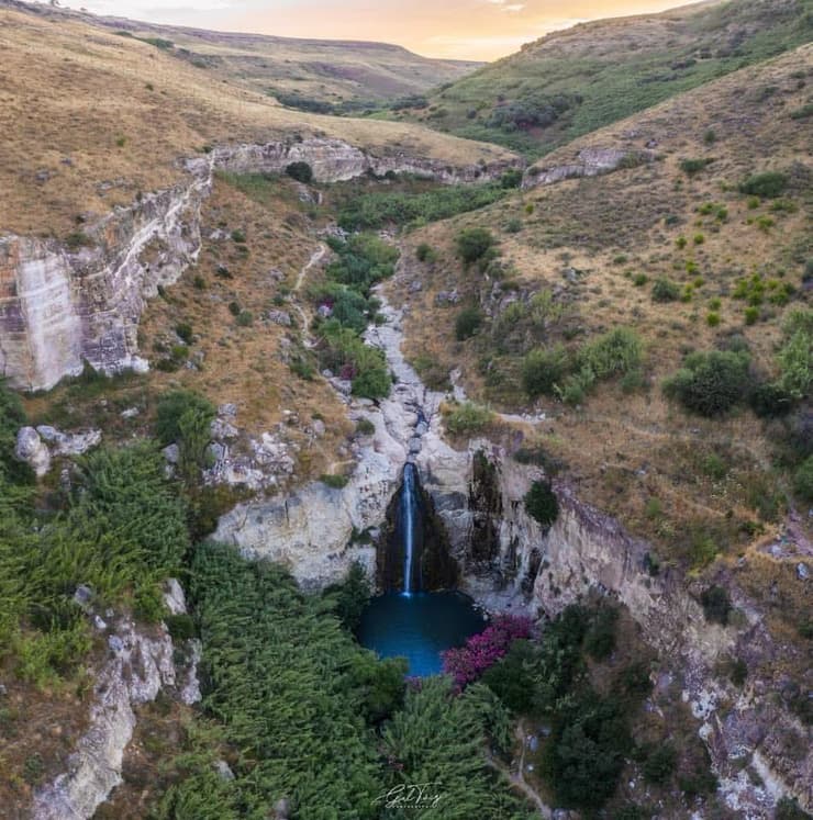 המפל הלבן בנחל אל על