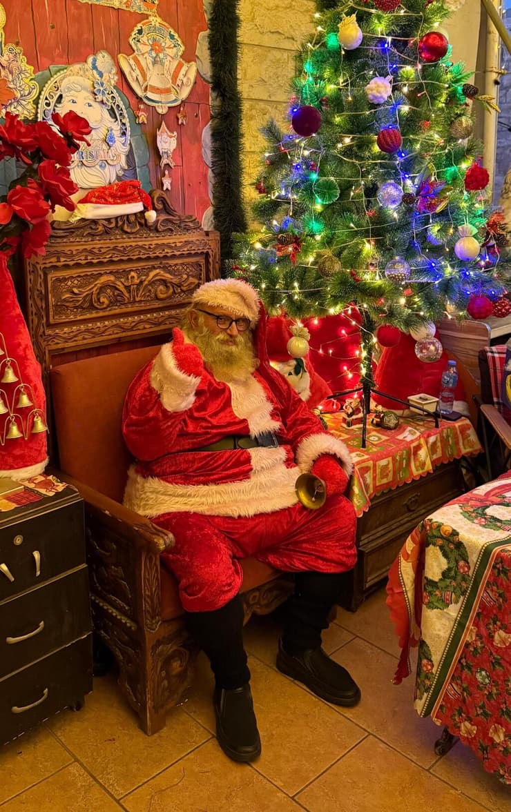 סנטה קלאוס החיפאי (צילום: ספיר גורדו) סנטה קלאוס החיפאי