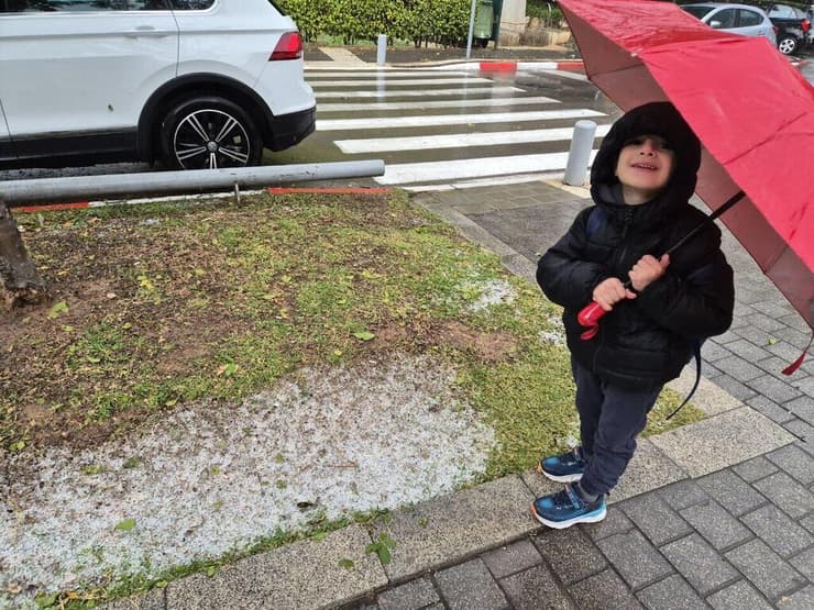 ברד בתל אביב 