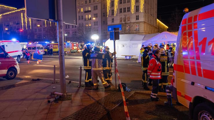 צילום: Craig Stennett/Getty Images אירוע דריסה במגדבורג גרמניה