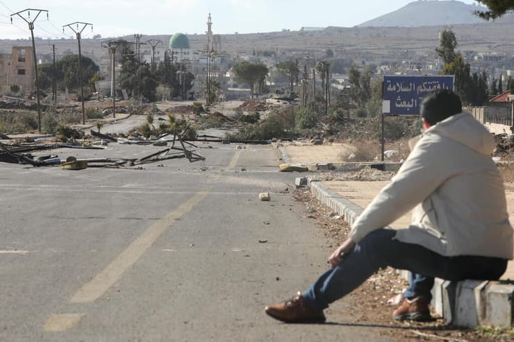 כוחות צה"ל באיזור קוניטרה שבסוריה
