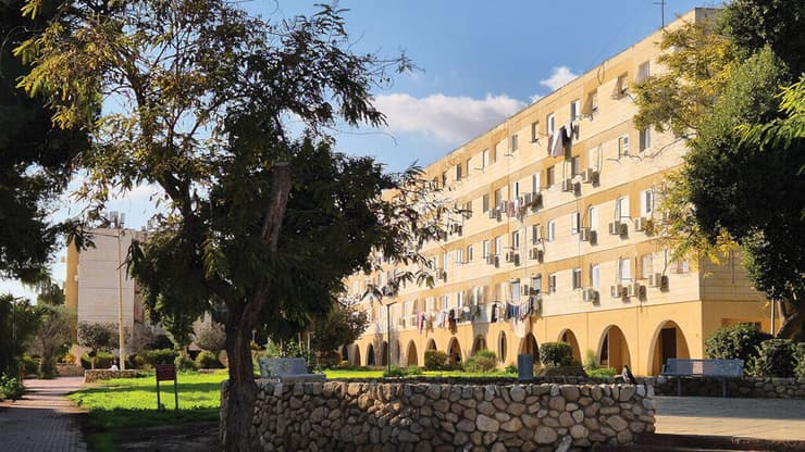 בניינים ישנים בדימונה