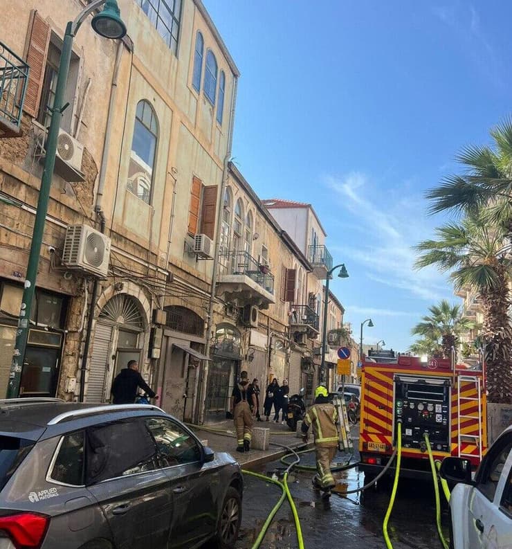 שריפה באיציק הגדול