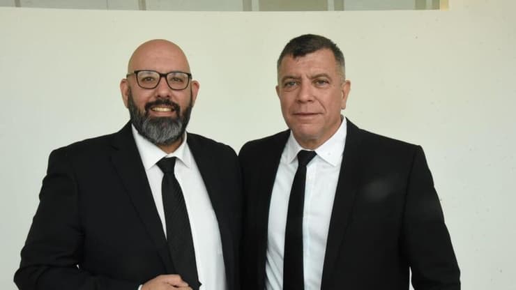 עו"ד בני תייאר ועו"ד אבינועם צדק סנגוריהם של באסם קאשקוש וראני באשה המעורבים בפרשת סרסור הסוהרות בכלא גלבוע