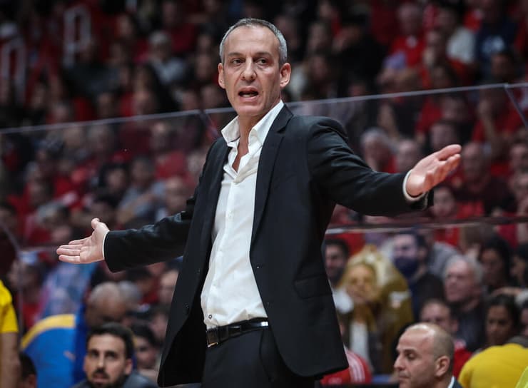 "ידענו שהולך להיות משחק קשה". קטש (צילום: עוז מועלם) מאמן מכבי ת"א עודד קטש