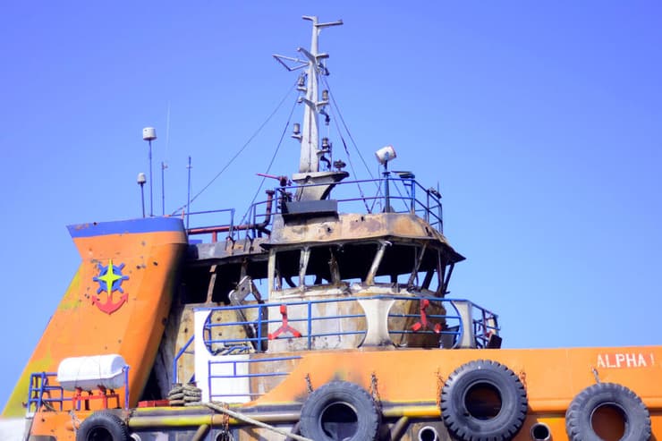 הנזקים בנמל חודיידה בתימן