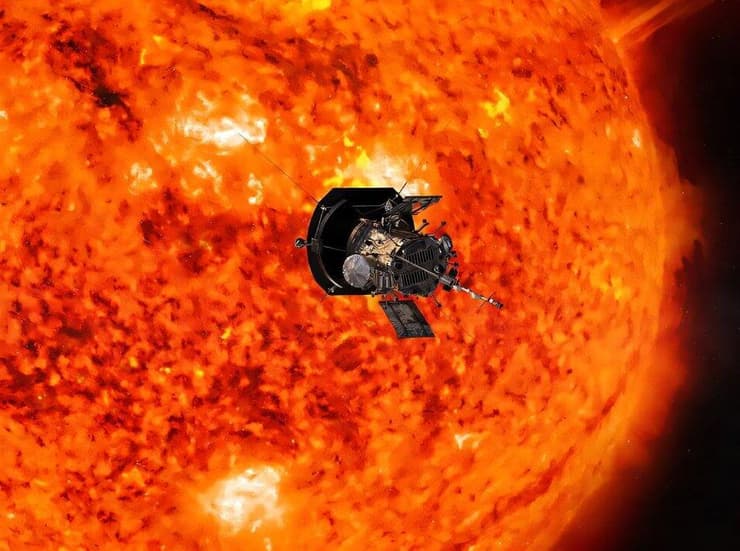 הדמיית ההתקרבות של הגשושית Parker Solar Probe לשמש
