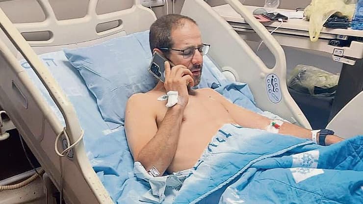  סא”ל (במיל’) איתי לשם בבית החולים