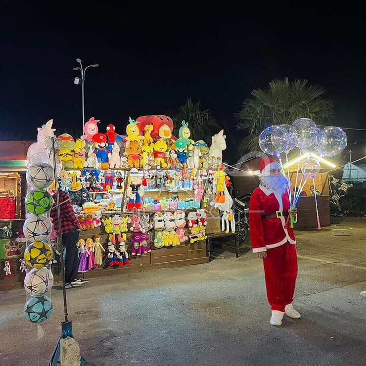 "עדיין פוחדים מהלא נודע". חג המולד בבירה הסורית חג המולד סוריה דמשק פינת יא אללה