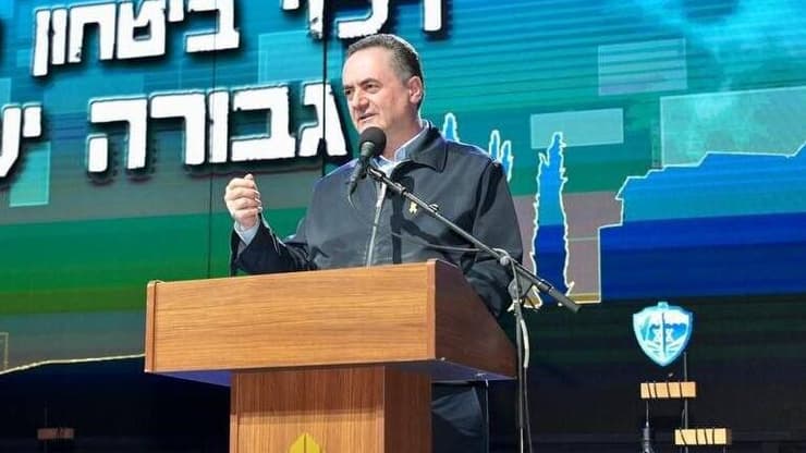 שר הביטחון ישראל כ"ץ בערב ההוקרה של משרד הביטחון לרבשצ"ים