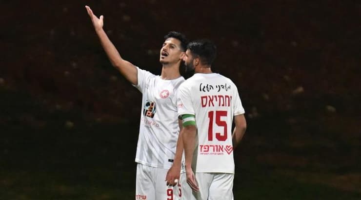 רז נחמיאס ויניב מזרחי חוגגים (ראובן שוורץ) רז נחמיאס ויניב מזרחי חוגגים