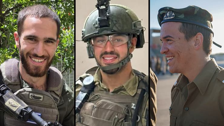 מימין לשמאל: הלל דינר, איליי גבריאל אטדגי ונתנאל פסח זכרם לברכה