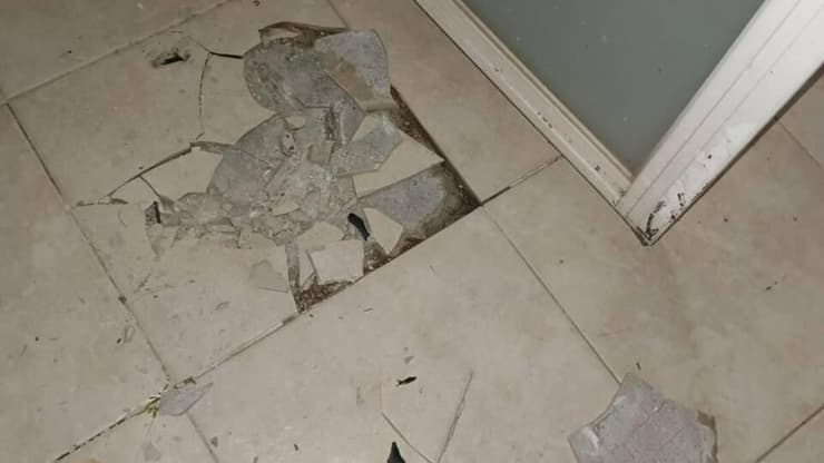 שברי היירוט בבית בבאר יעקב